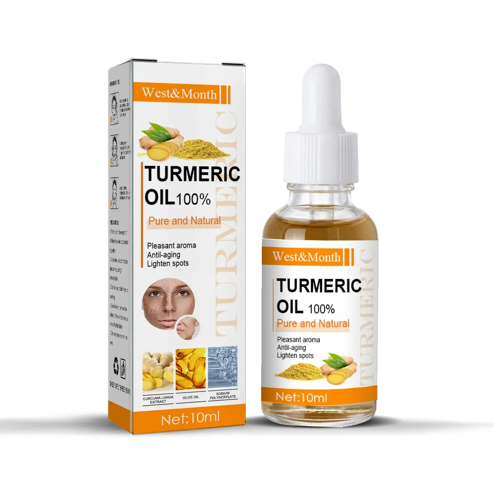 Turmeric oil Facial Skin Fade Spot